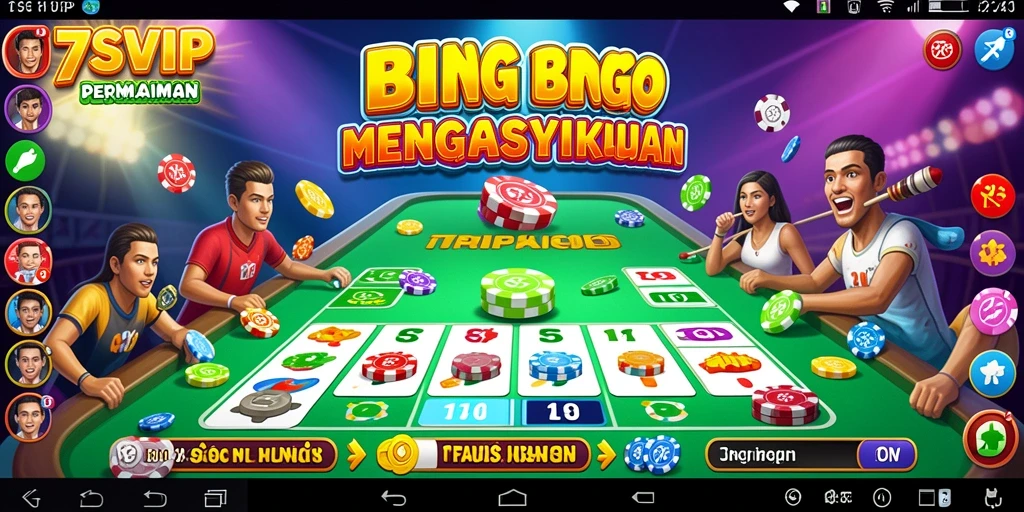 Gameplay menarik di 7SVIP yang menunjukkan keseruan Bingo.