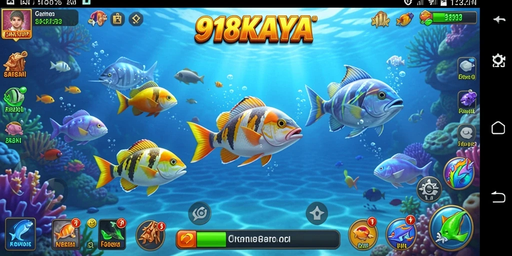 Tampilan gameplay seru di 918KAYA, penuh warna dan tantangan.