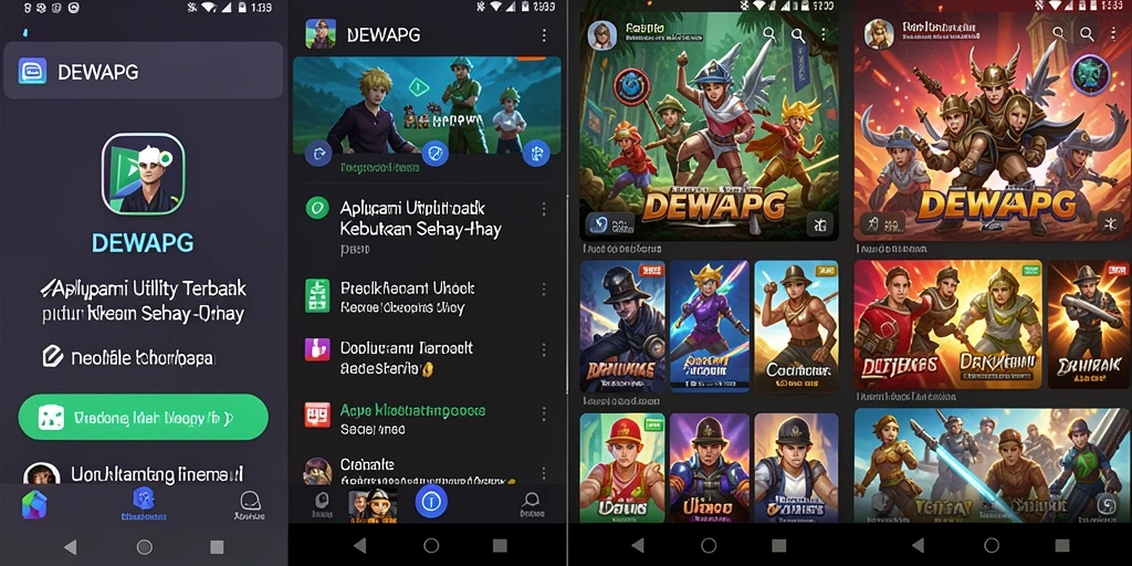 Tampilan antarmuka DEWAPG yang user-friendly dan fungsional.
