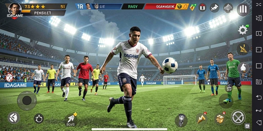 Gameplay mengesankan dari IDAGAME yang penuh aksi olahraga.