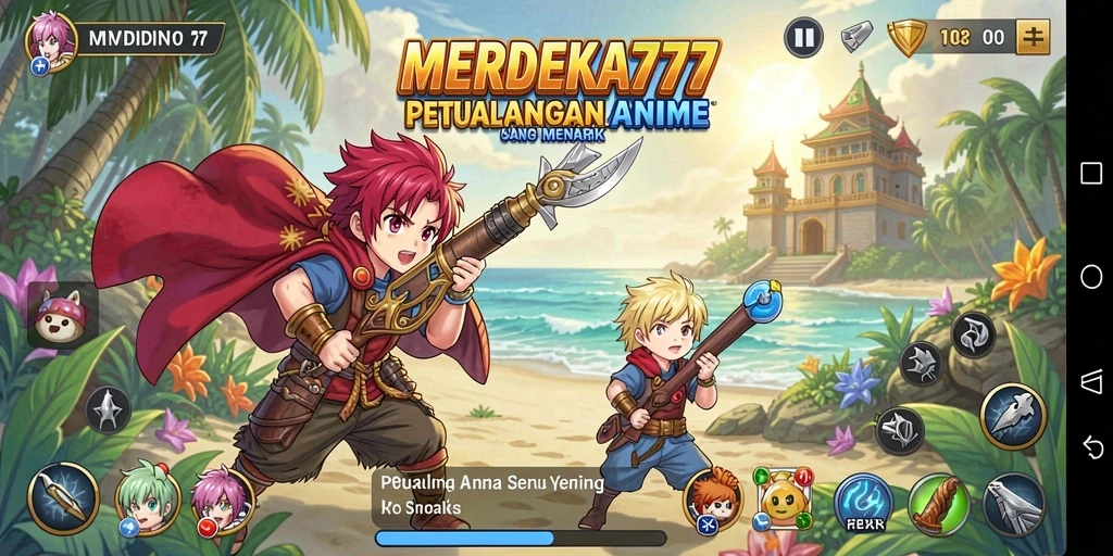 Tampilan gameplay MERDEKA777 yang memukau dan penuh aksi.
