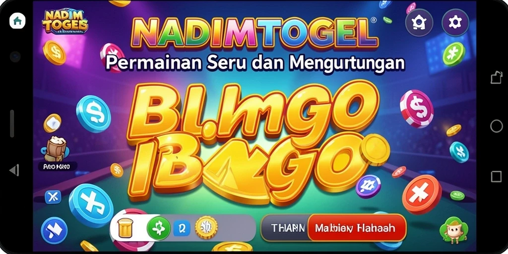 Screenshot NADIMTOGEL menunjukkan pengalaman bermain Bingo yang menyenangkan.