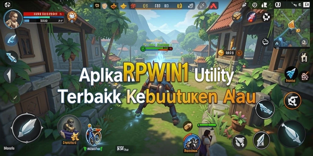 Tampilan screenshot utama RPWIN1 menampilkan antarmuka pengguna yang intuitif.