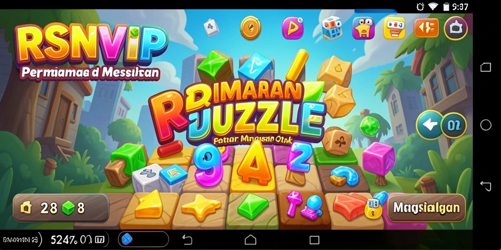 Tampilan gameplay RSNVIP yang menantang dan menarik.