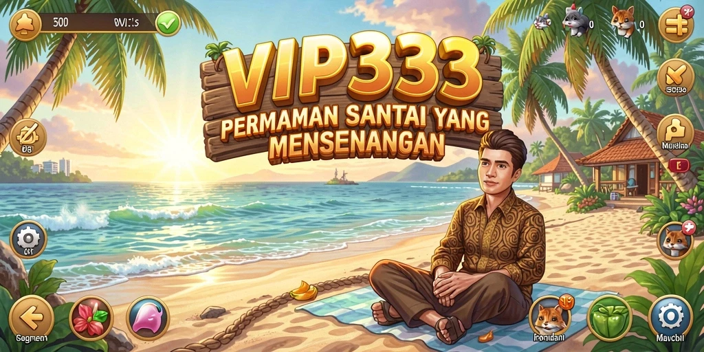 Tampilan gameplay VIP333 yang cerah dan menarik.