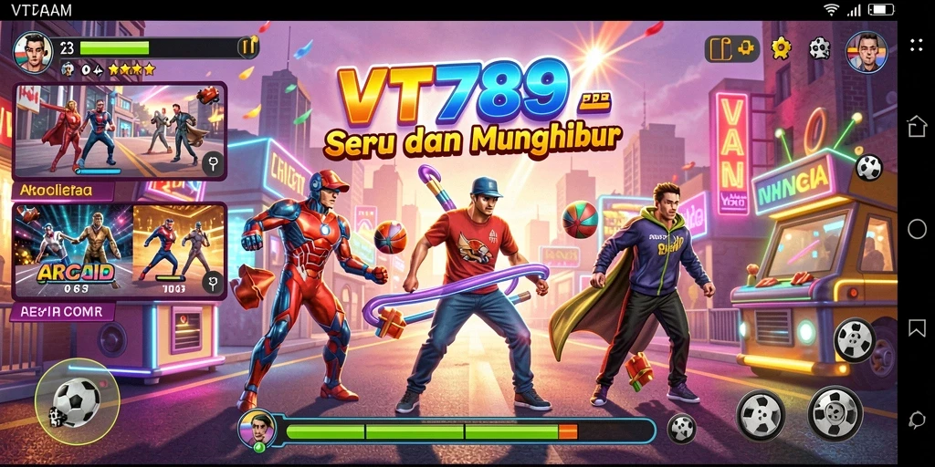Tangkapan layar gameplay VT789 yang seru dan penuh tantangan.